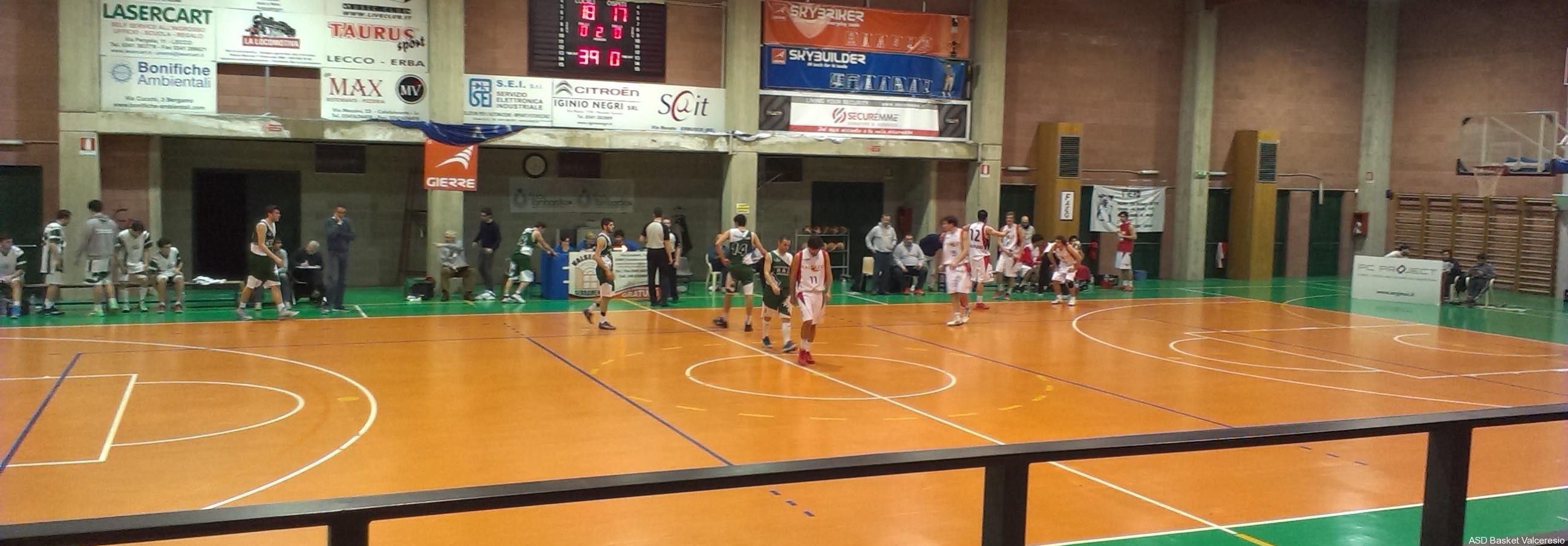 22° GIORNATA C1 : CALOLZIOCORTE – BAJ VALCERESIO 87-80