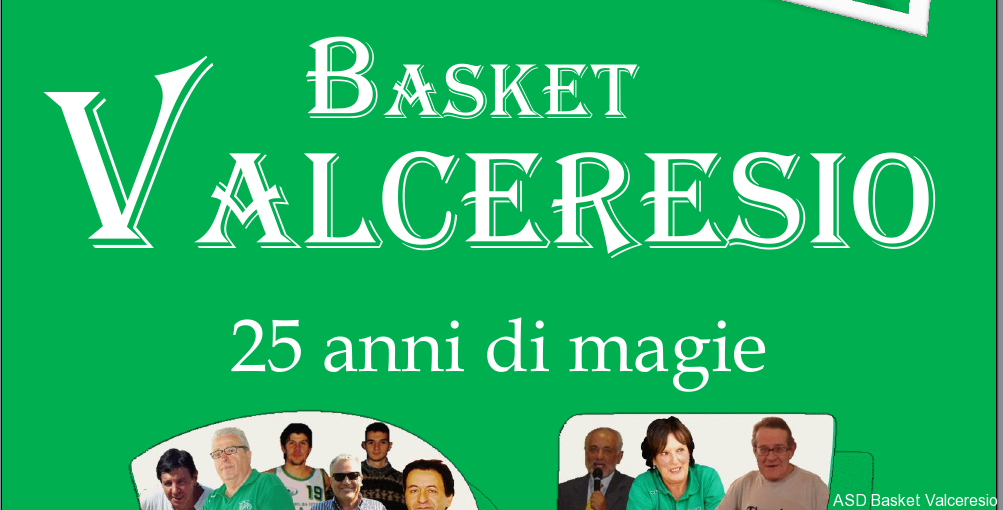 Basket Valceresio – 25 anni di magie – Il libro